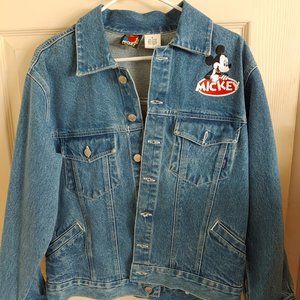 Disney Mickey Mouse Jean Jacket, size S